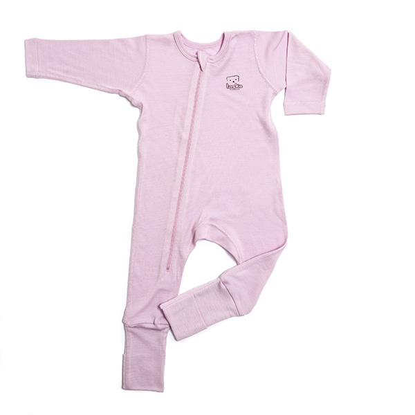 Pyjamas merinoull rosa