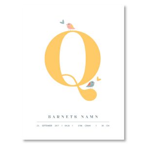 Namnposter - Q