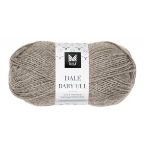 Stickat set Traktor - garnpaket från Bluum i Baby Ull Stickning 2-3 år Beige melerad