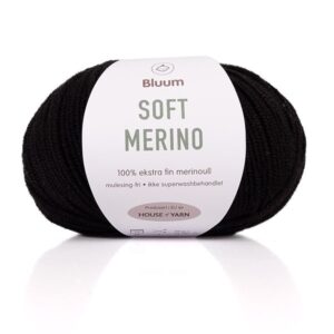 Bluum Soft Merino Ull Svart
