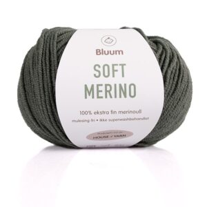 Bluum stickningsset - Räver på isen i Soft Merino Ull Petrol Stickning 3-6 mån