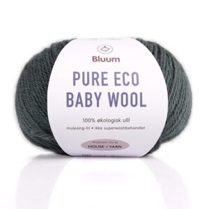 Bluum Pure Eco Baby Wool Grågrönn