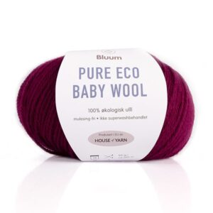 Bluum Pure Eco Baby Wool Burgunder