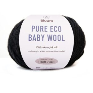 Buum Pure Eco Baby Wool Svart