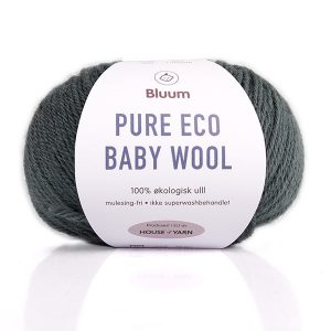 Bluum Pure Eco Baby Wool Grågrönn 1333