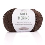 Bluum Soft Merino Ull Brun melerad 3025