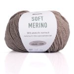 Bluum Soft Merino Ull Gråbeige melerad 3005