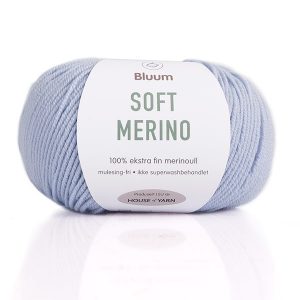 Bluum Soft Merino Ull Ljus blå 3011