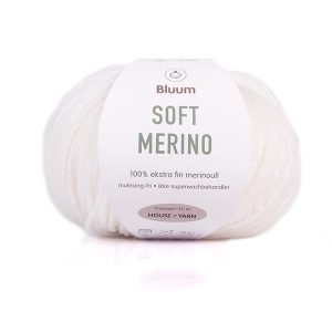 Bluum Soft Merino Ull Vit 3001