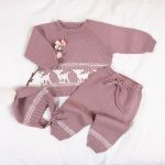 Bluum stickningsset - Bambi i Baby ull