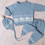 Bluum stickningsset - Val i Pure Eco Baby Wool