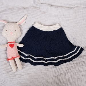 Bluum stickning - Sjömansset m/kjol i Pure Eco Baby Wool