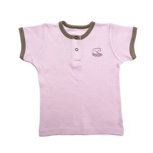 T-shirt merinoull rosa storlek 50