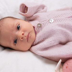 Bluum jacka - Hjärta - i cashmeregarnet Solo Cashmere