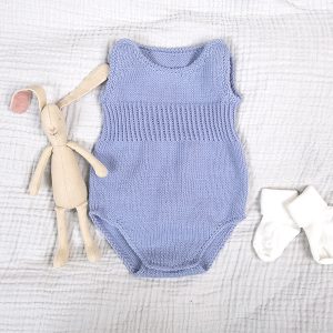 Stickning 2st bodys med ribb - garnpaket från Bluum i Zarina Merino Ull