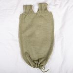 Stickad Sparkpåse - garnpaket i Bluum Pure Eco Baby Wool