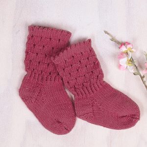 Stickat set Danskjol och topp - garnpaket i Bluum Soft Merino Ull