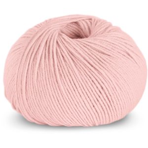 Stickade Bodies med långa ärmar 2st - garnpaket i Bluum Soft Merino Ull Stickning 9-12 mån Rosa