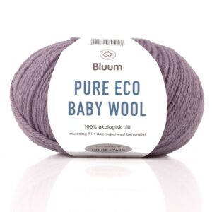 Bluum Pure Eco Baby Wool Grå lavendel 1312