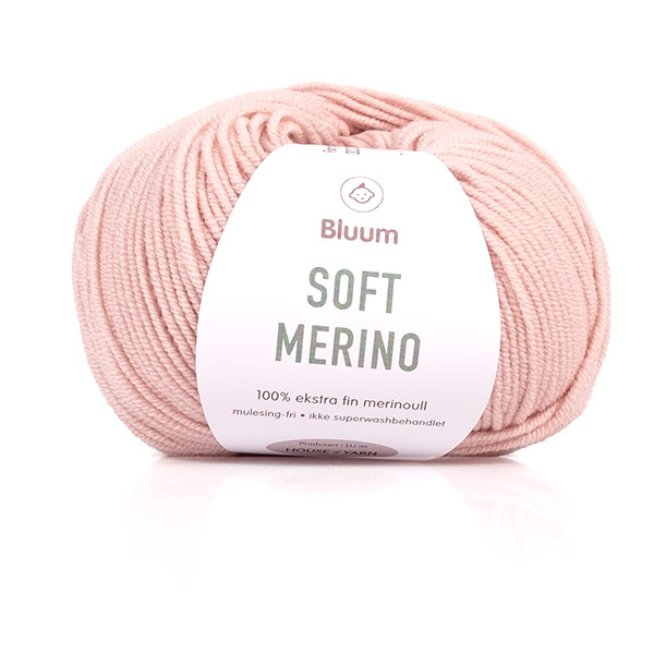 Bluum Soft Merino Ull Puderrosa 3032