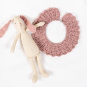 Stickat set Bebisset Trille J2- garnpaket i Bluum Pure Eco Baby Wool