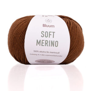 Bluum Soft Merino Ull Varm brun 3015
