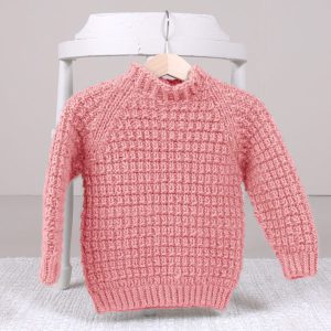 Stickad tröja Hugo - garnpaket från Bluum i Møy