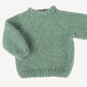 Stickad tröja August - garnpaket från Bluum i Fnugg