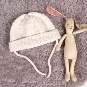 Stickat set Bebisset Trille SM1 - garnpaket i Bluum Soft Merino Ull