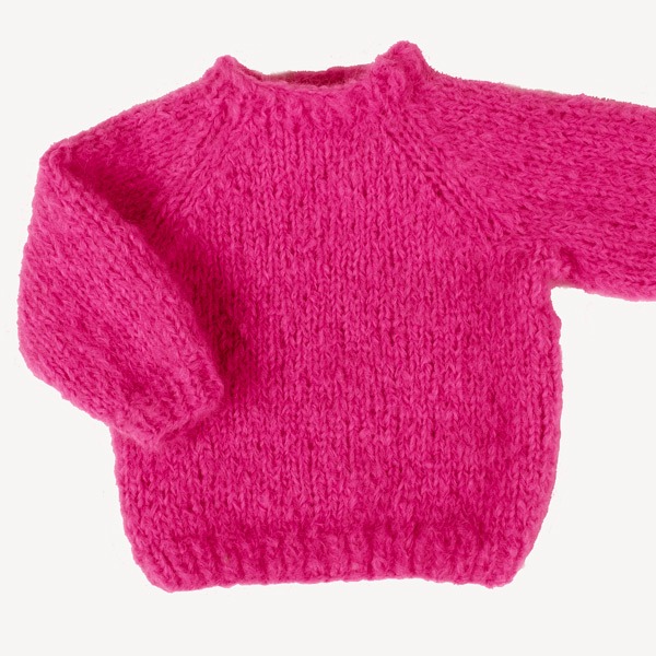 Stickad tröja August - garnpaket från Bluum i Fnugg