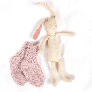 Stickad overall Bubblor - garnpaket i Bluum Pure Eco Baby Wool