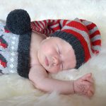 Stickad Myspåse Domherre och Tomteluva - garnpaket i Bluum Pure Eco Baby Wool