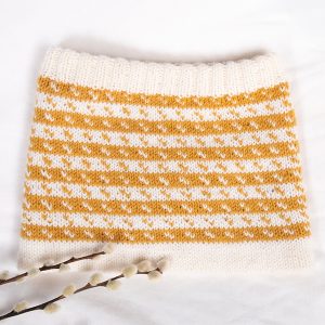 Bluum stickning - gratis stickmönster - Oskar-fuskkrage till barn/vuxen i Soft Merino Ul