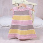 Stickad tunika Sockervadd - garnpaket i Bluum Soft Merino Ull