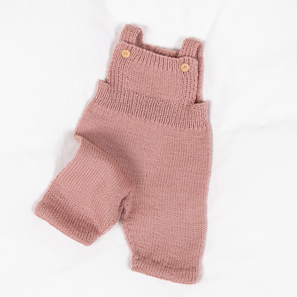 Stickat set Bebispaket Trille - garnpaket i Bluum Pure Eco Baby Wool