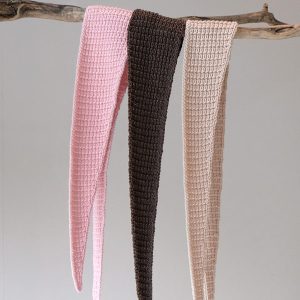 Bluum stickning - gratis stickmönster - Hugo-scarf för vuxna i Soft Merino Ull